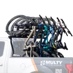 truck bed mount bike rack multi bike rack