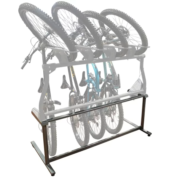 floor garage mount for bicycles stand